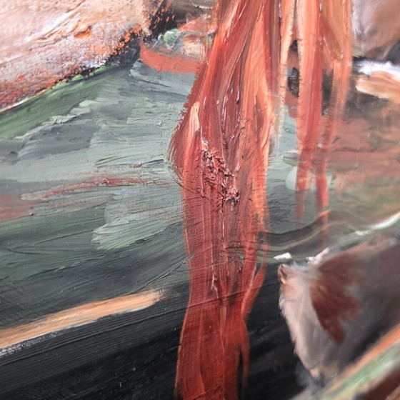 Image 1 of Ölgemälde, Kuh, Galerie/Atelier Annemarie Klein