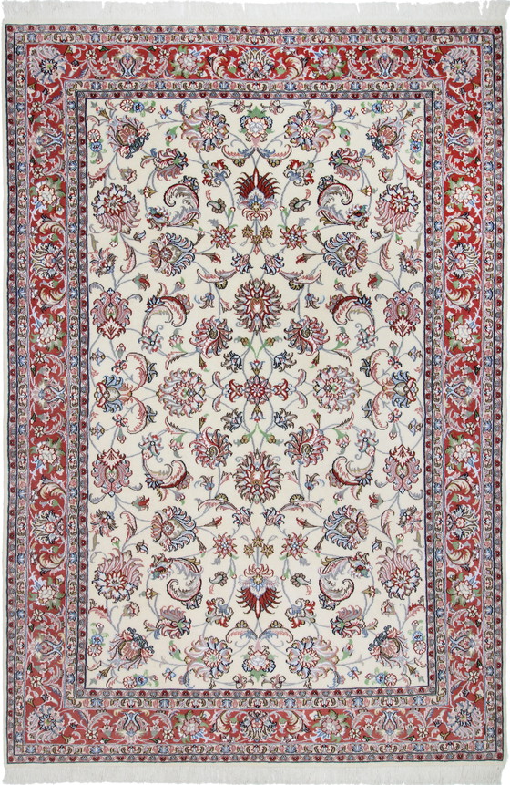 Image 1 of Origineel handgeknoopt Perzisch Tapijt Tabriz 290 X 193 Cm Nieuw, Ongebruikt