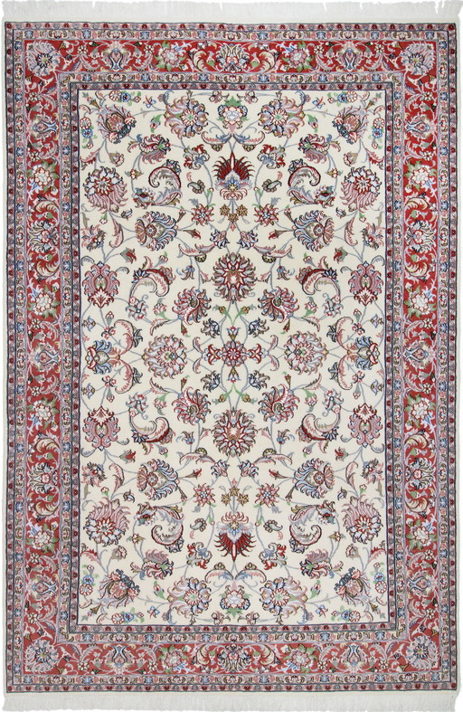 Tappeto persiano originale annodato a mano Tabriz 290 x 193 cm Nuovo, mai usato