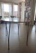 Superellipse table by Bruno Mathsson and Piet Hein for Fritz Hansen
