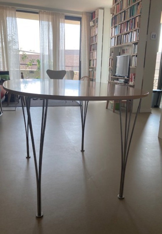 Image 1 of Tavolo Superellipse di Bruno Mathsson e Piet Hein per Fritz Hansen
