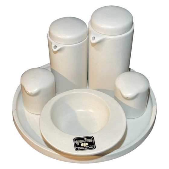 Service de table italien GresLine en céramique par Franco Pozzi, années 1960, lot de 6 (photo 6 of 14)