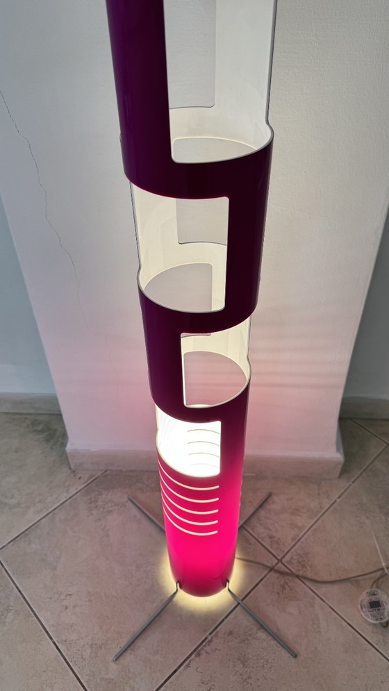 Sama Kundalini vloerlamp van Gregorio Spini 2004 Vintage pop design vloerlamp – Vloerlampen, Metal (photo 8 of 13)
