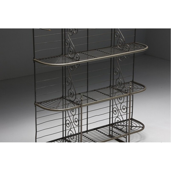 Image 1 of Vintage wrought iron bakery rack, 1920s