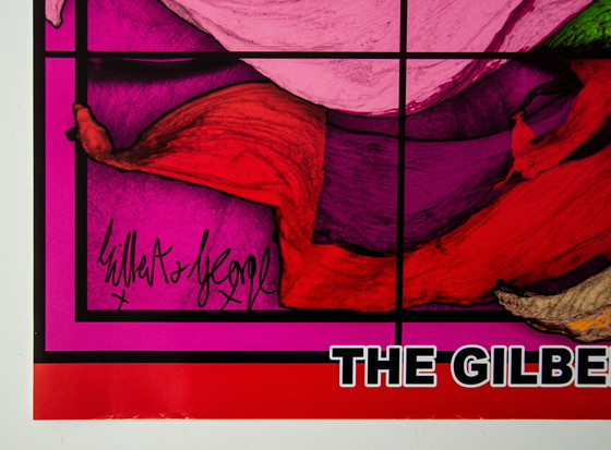 Image 1 of Gilbert & George Gesigneerde Poster / The Paradisical Pictures - Huisdier / 59,4 x 84,1cm 23,4 x 33,1in (A1)