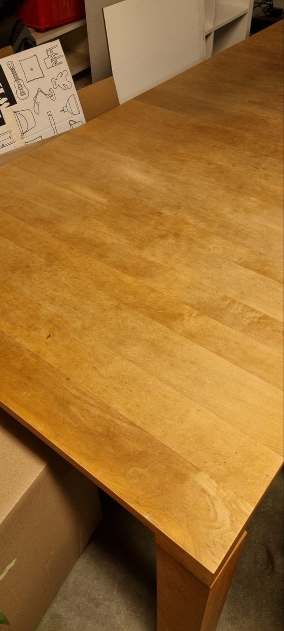Image 1 of Leolux table Vivre 573 Maple 240x100cm