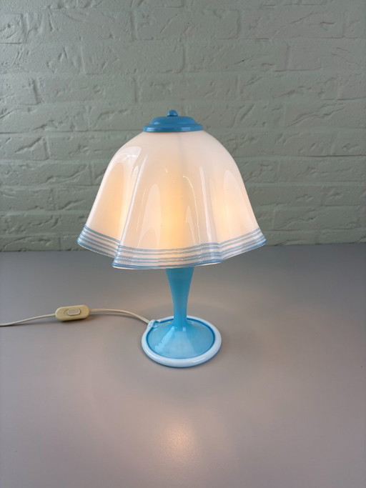 Lampe de table vintage Murano Fazzoletto – 1970