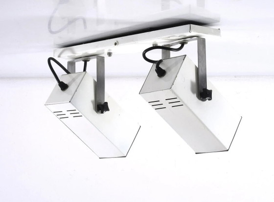 2 set di Faretti Sospesi Design Vintage Phillips anni '70 – Philips, Metallo, Plastica (photo 3 of 7)