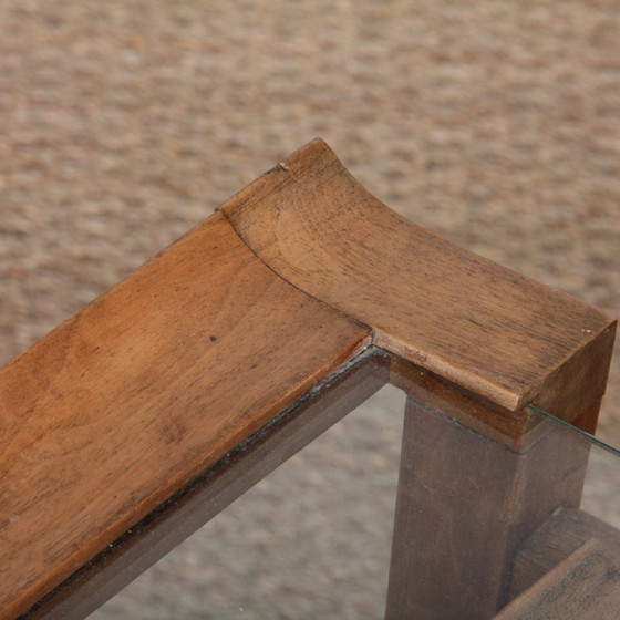 Set van 3 notenhouten nesttafels van Maxime Old, circa 1940 – Salontafels, Wood (photo 8 of 9)