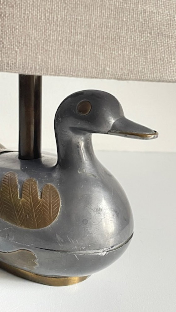 Image 1 of Vintage Duck Lamp