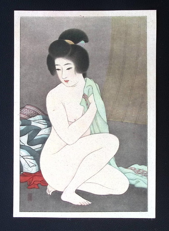 8x Kikō Hakkei - Nude Beauties - Litho's – Lithographs & prints, Paper (photo 3 of 12)
