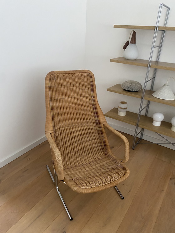 Image 1 of Poltrona vintage in vimini rara - Poltrona, Dirk van Sliedregt