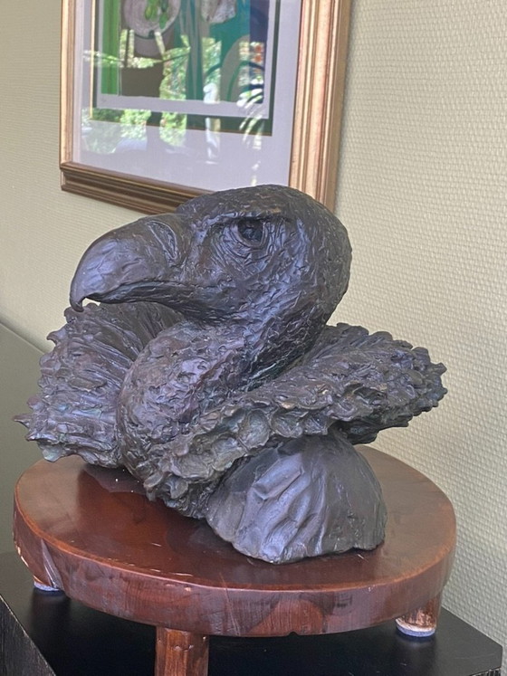 Image 1 of Bronze sculpture bird