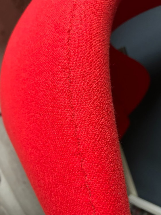 Image 1 of Fritz Hansen Egg Chair Rood