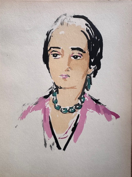 Kees van Dongen pochoir 1925