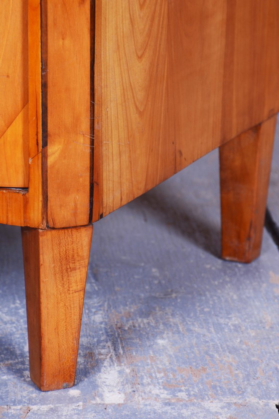 Cabinet Biedermeier restauré, merisier, épicéa, ébène, polonais, tchèque, années 1820 – Meubles de rangement (photo 4 of 16)