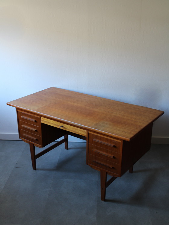 Image 1 of Vintage Danish teak desk