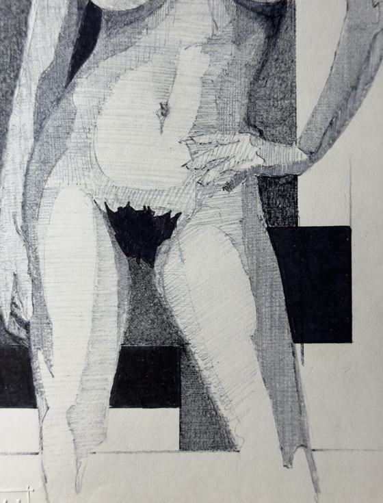 Image 1 of Eugène Eechaut (1928-2019)

- framed artwork 1970s