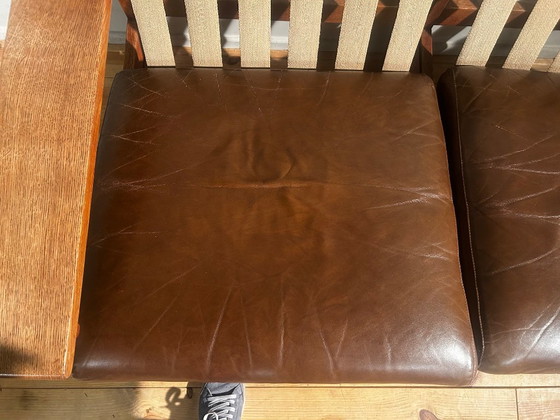 Mid-Century Two-seater in Leather Aksel Dahl – KP Møbler, 2 seaters, Wood (photo 9 of 27)