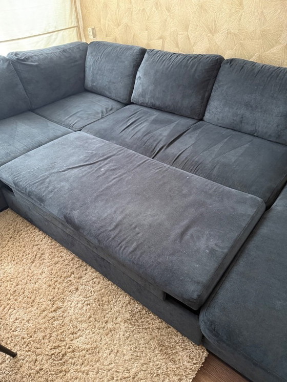 Image 1 of Canapé en forme de U avec fonction couchage