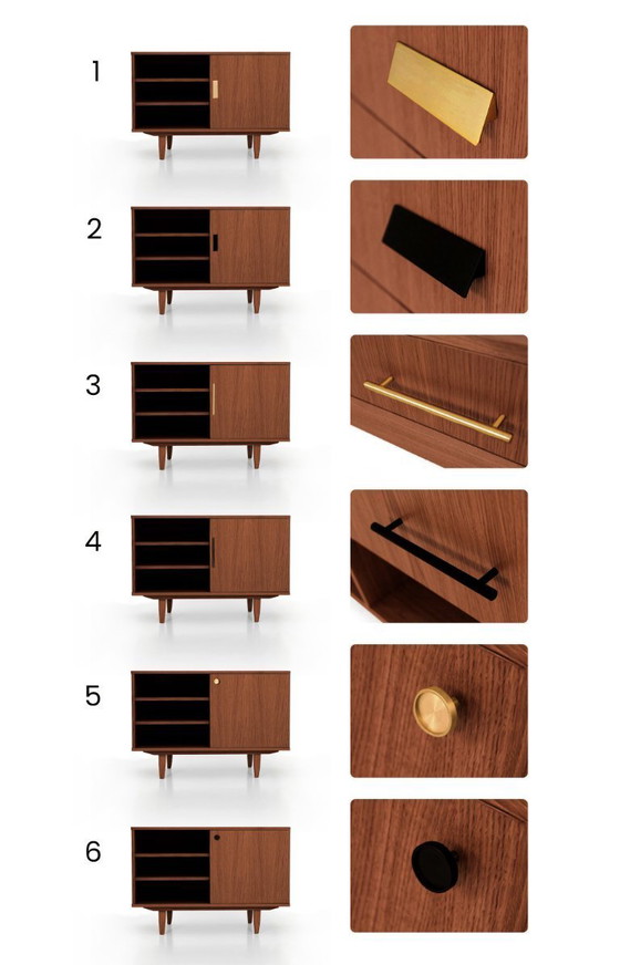 Image 1 of Teak cabinet for TV T-S16