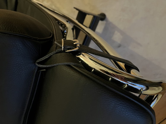 Image 1 of LC4 Le Corbusier Chaise Lounge Bauhaus Replica Cromata