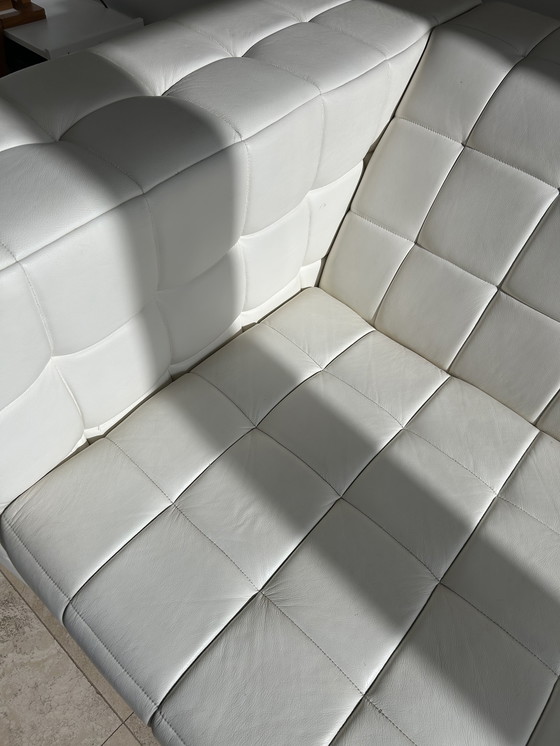 Image 1 of Jan de Bouvrie - ontwerp met leren bank