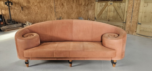 Sofá de diseño ArX Gioconda vintage, Maroeksa Metz – 2 zitsbanken, Leather (photo 2 of 10)