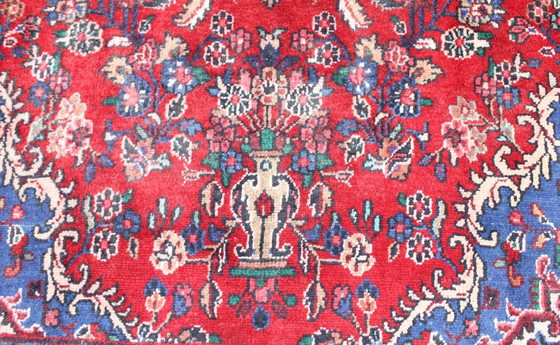Image 1 of Handgeknoopt Perzisch tapijt Hamadan 354x244