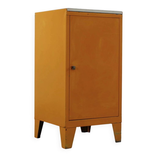 Kast ladekast industrieel design vintage jaren 50 60