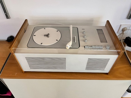 Image 1 of Tourne-disque Braun SK5 design Dieter Rams & Hans Gugelot “Snow White Coffin” Vintage 1960
