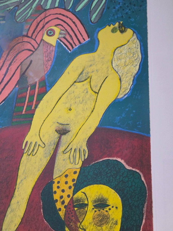 Image 1 of Corneille - Nu Jaune - E.A 1/10 - 1983 - Signé à la main