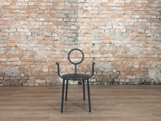 Elam Uno Stelline Chair – Anthracite | Alessandro Mendini – Chairs and lounge chairs, Metal, Plastic (photo 3 of 16)