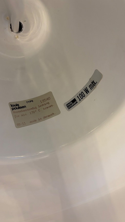 Louis Poulsen Type 19540 Design Pendelleuchte, Axel Wedel Madsen – hanglampen, Metal (photo 2 of 10)