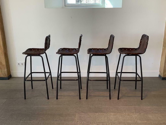 Image 1 of Sgabelli da bar dal design vintage Charlotte Perriand les Arcs