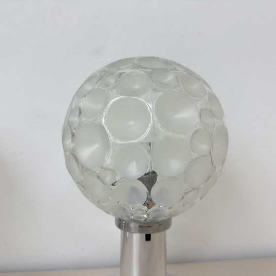 Image 1 of Hustadt leuchten glass table lamps , 1970s