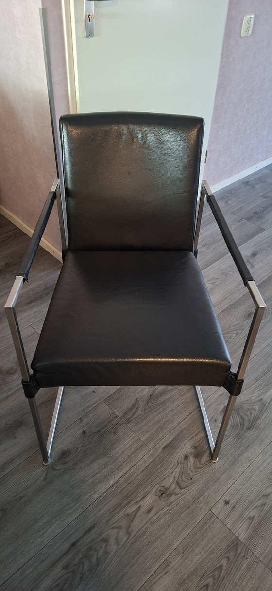 Bert Plantagie Sedie da pranzo 6 pezzi – Leather, Metal (photo 3 of 5)