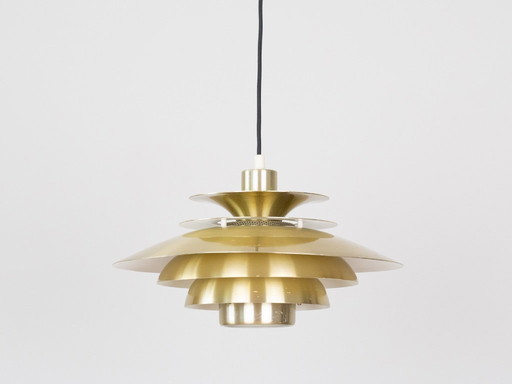 Danish vintage pendant lamp Verona by Kurt Wiborg, Jeka, 1980s