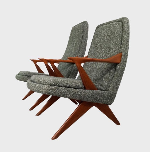 Sessel im Mid-Century-Design | restauriert