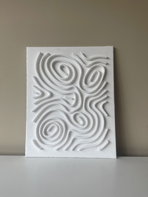 Decorazione murale astratta Studio Nuna