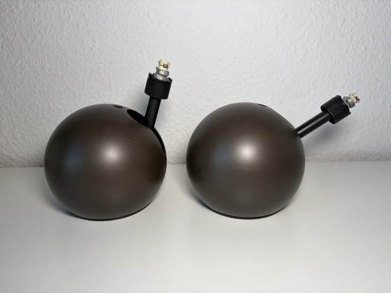 STAFF spherical lights, set of 4, wall lamps, 1960s/70s, Space Age, adjustable – Spot lights, Metal (photo 6 of 20)