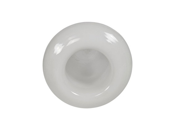 Ikea collectables - design Maria Vinka - model Stockholm - XL vase - 1999, Glass, White (photo 7 of 7)