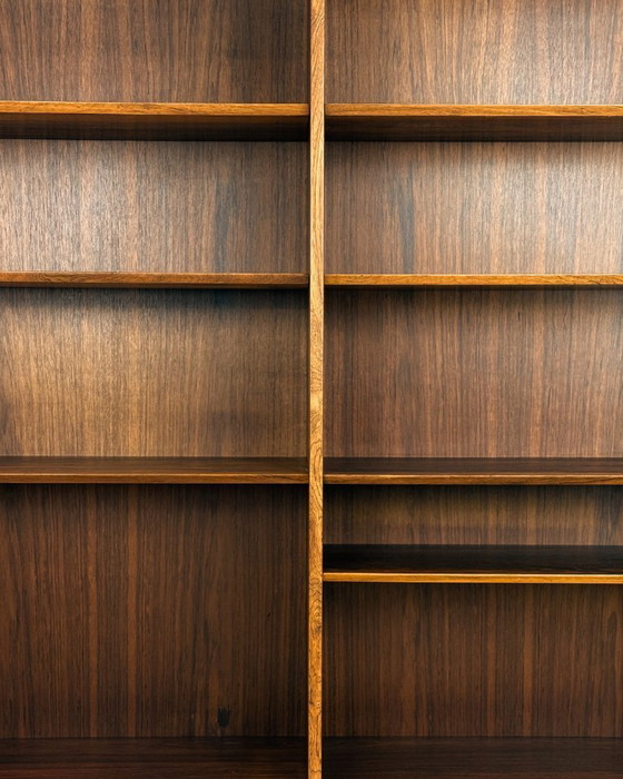 Image 1 of Vintage palissanderhouten boekenkast van Poul Hundevad, Denemarken, jaren 1960