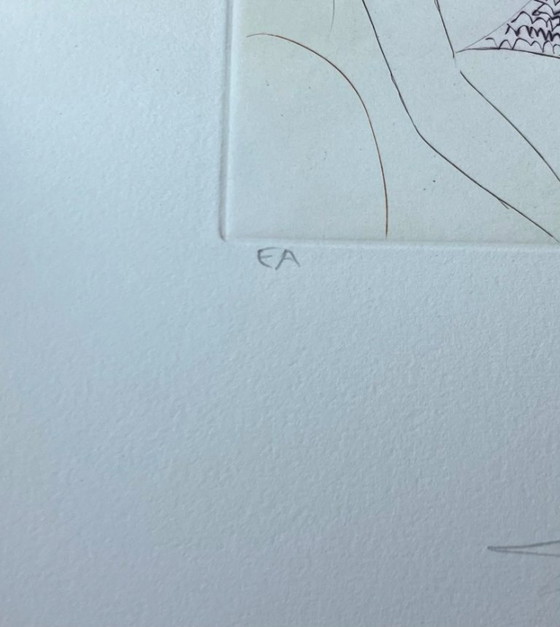 Salvador Dalí: Shakespeare: Enrico IV, incisione originale firmata – Stampe artistiche, Paper (photo 5 of 5)