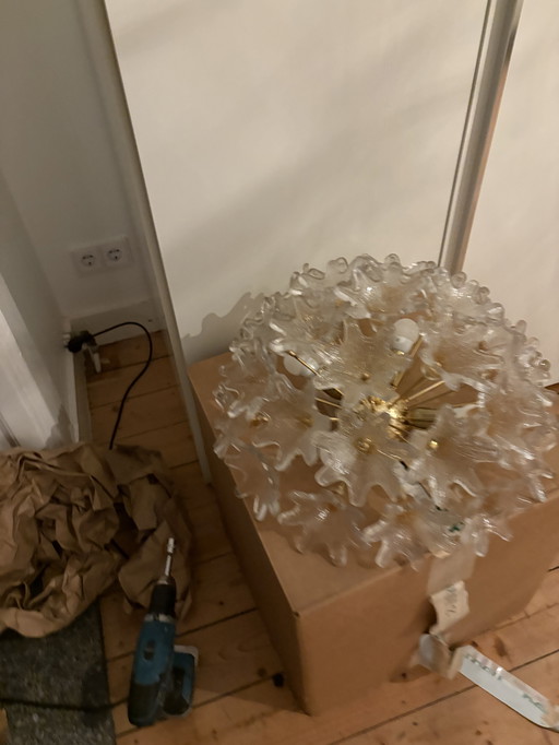 Lampada da soffitto in Murano