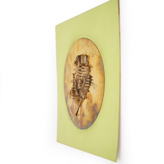 Image 1 of Work by Arnaldo Pomodoro for the Derby Club in Milan, 1960s