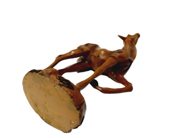 Image 1 of Große Tierdekorfigur, Harz-Reh