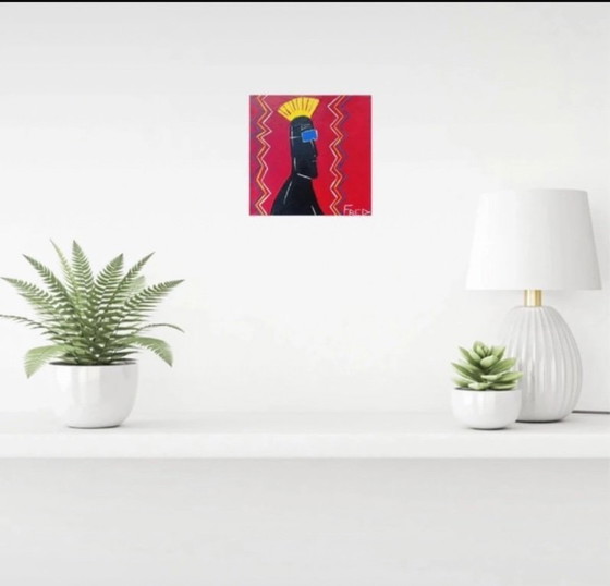 Image 1 of Acrilico su tela montata 20x20cm.