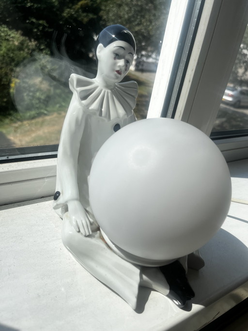 Lámpara de mesa Pierrot 629 B.Baddano – decoratieve objecten, Ceramic