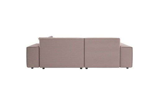 East corner sofa made of corduroy